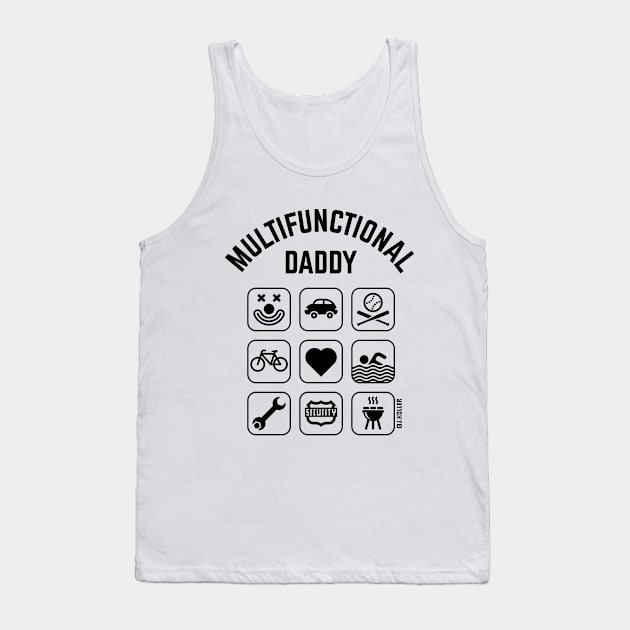 Multifunctional Daddy (9 Icons) Tank Top by MrFaulbaum